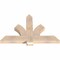 Ekena Millwork Redmond Smooth Timber Gable Bracket, Douglas Fir, 48"W x 32"H x 3 1/2"D x 5 1/2"F, 16/12 Pitch GBW048X32X0406RED00SDF - alternate 2